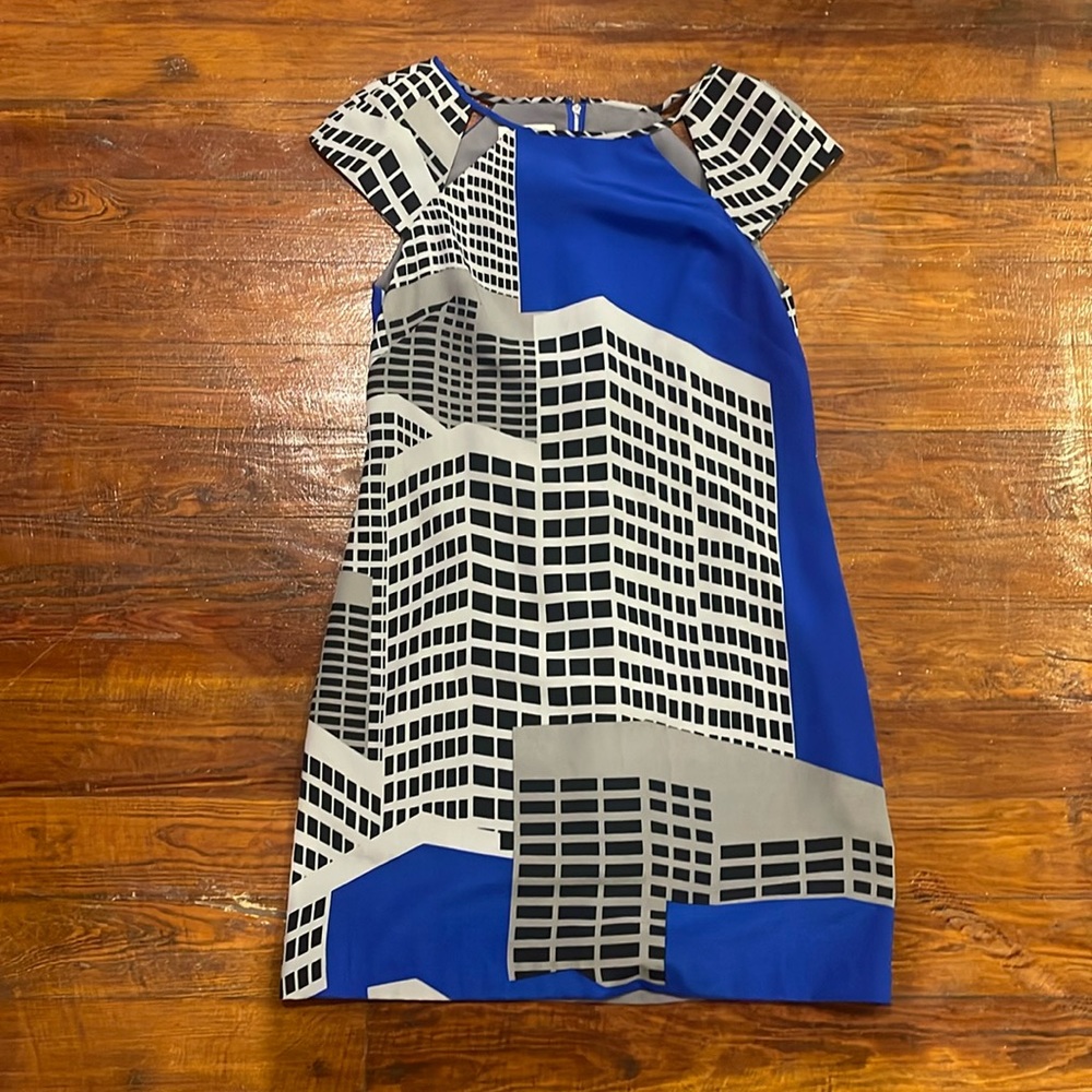 Lined size 6 dress designer maggy boutique Nordstrom like Zara